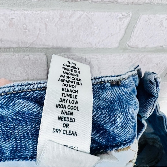 Jen7 Cropped Wide Leg High Waist Jeans Size 12 - Picture 10 of 10